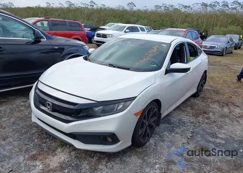 2019 Honda Civic Sport from USA, damaged, VIN 2HGFC2F89KH567463